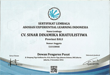 sertifikat lembaga